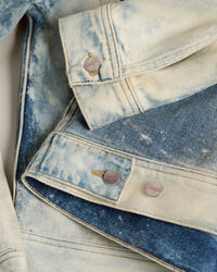 Giacca di jeans candeggiata Wrangler x GANT