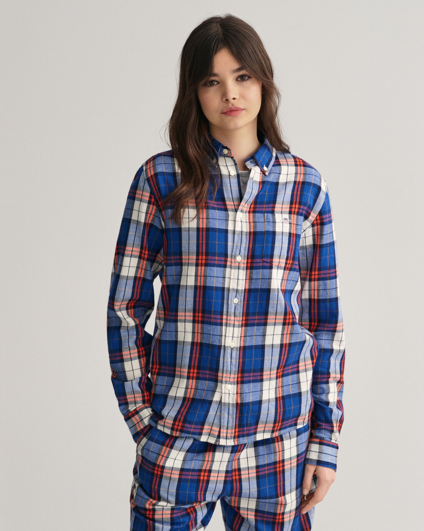 Camicia in flanella a quadri regular fit Teen Boys