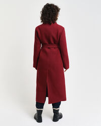 Cappotto a vestaglia in rilievo