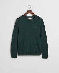 Maglia girocollo in finissima lana merino