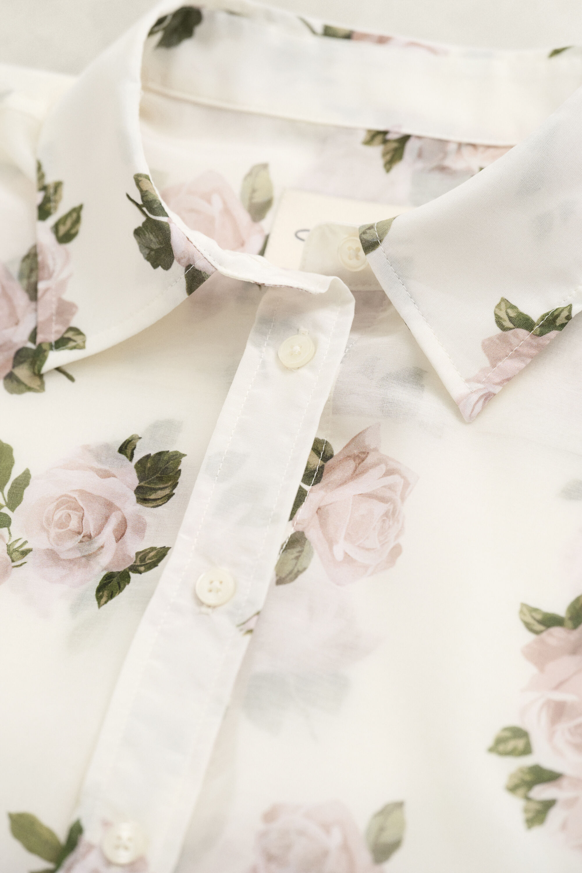 Camicia in cotone e seta
