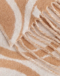 Poncho in lana con motivo G