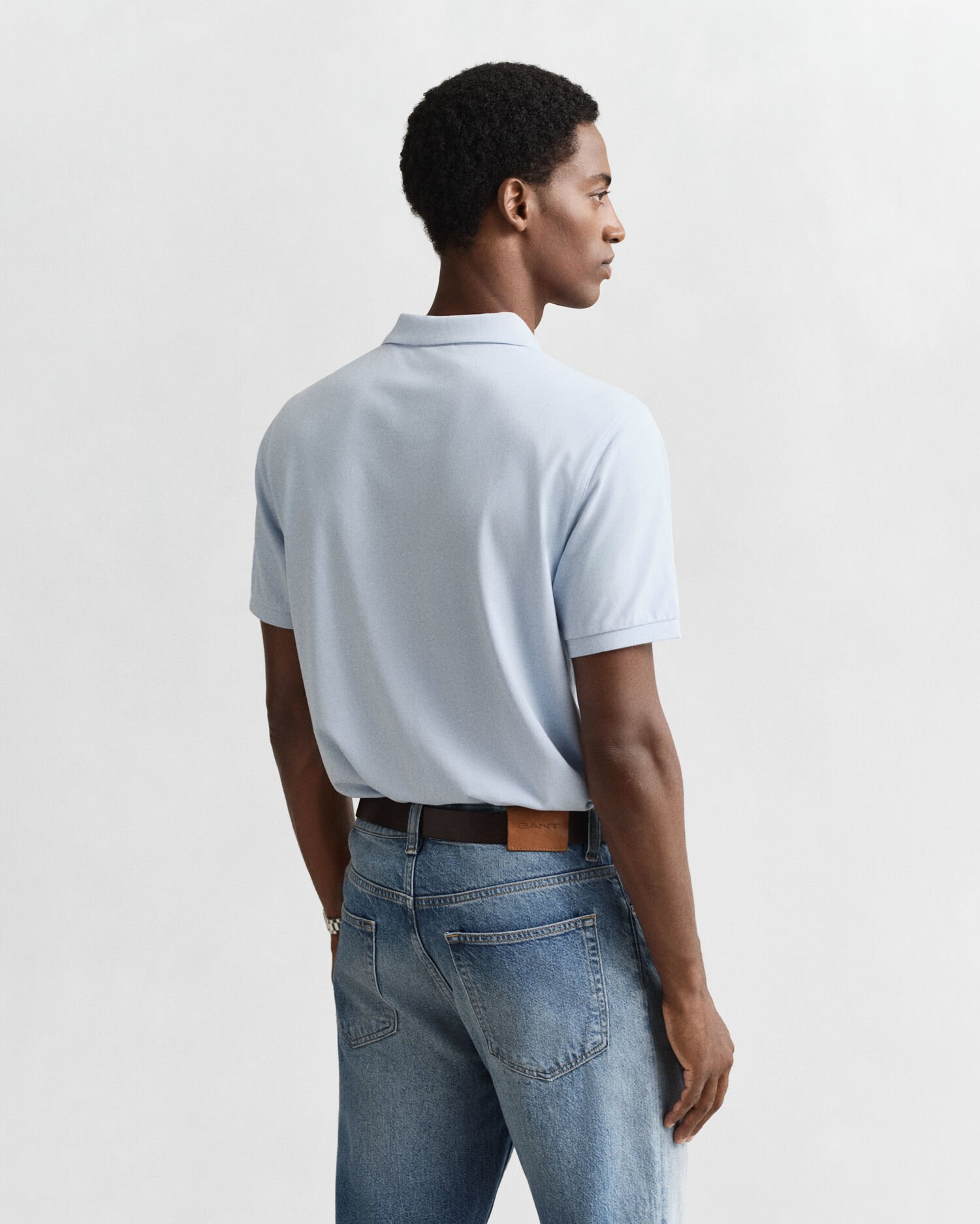 Polo Shield in piqué regular fit