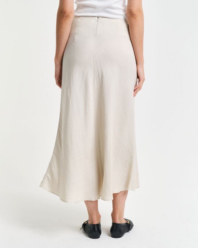 Gonna in misto lino