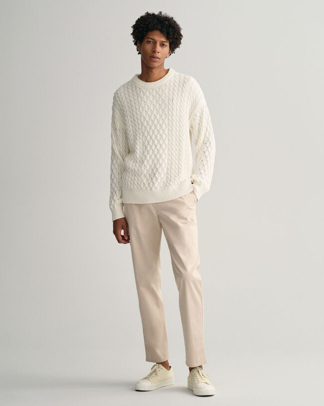 Pantaloni chino Allister in twill regular fit