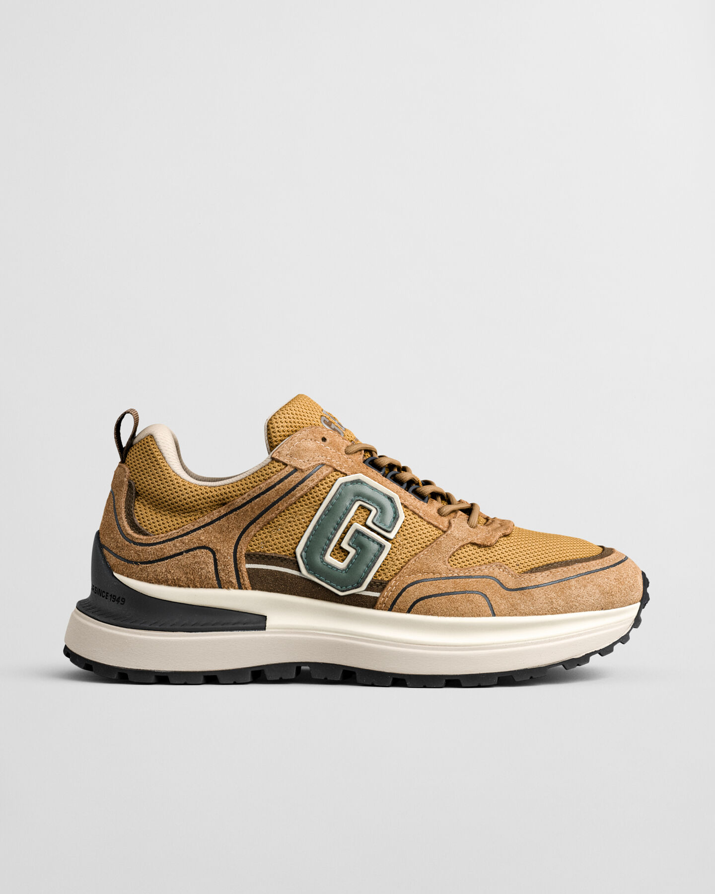 Sneakers Cazidy in camoscio e rete