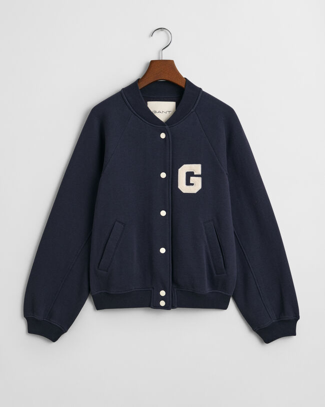 GANT Varsity Jacket in jersey con G-Badge