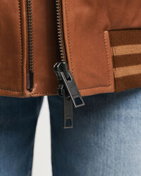 GANT Varsity Jacket in pelle