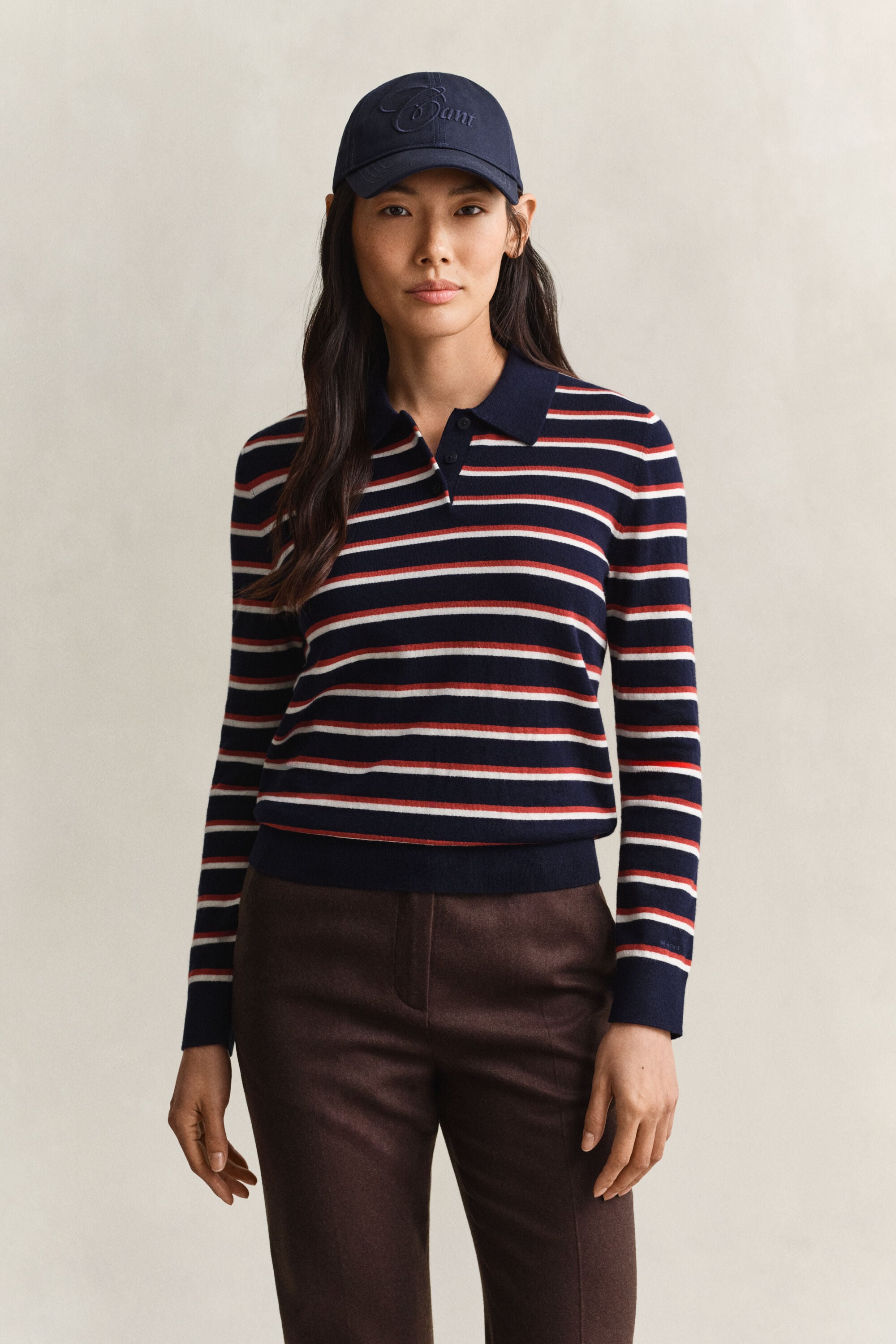 Maglia a righe in filato leggero