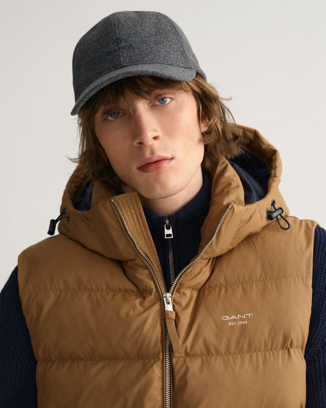 Piumino smanicato Active Cloud