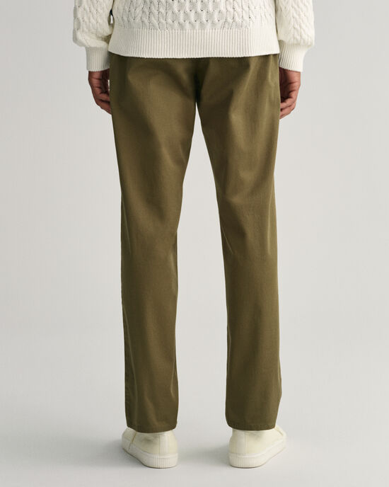 Pantaloni chino Allister in twill regular fit