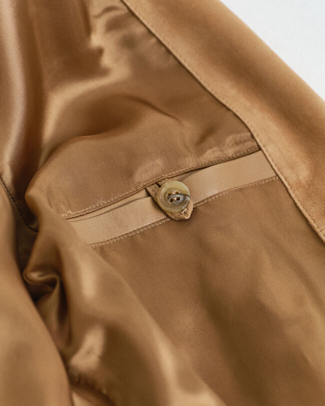 Giacca Harrington scamosciata