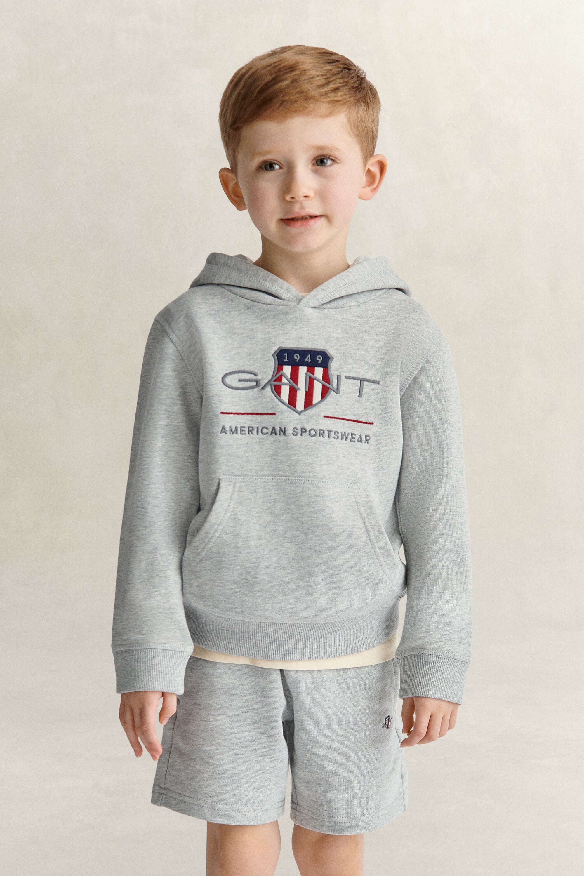 Felpa con cappuccio Archive Shield Kids