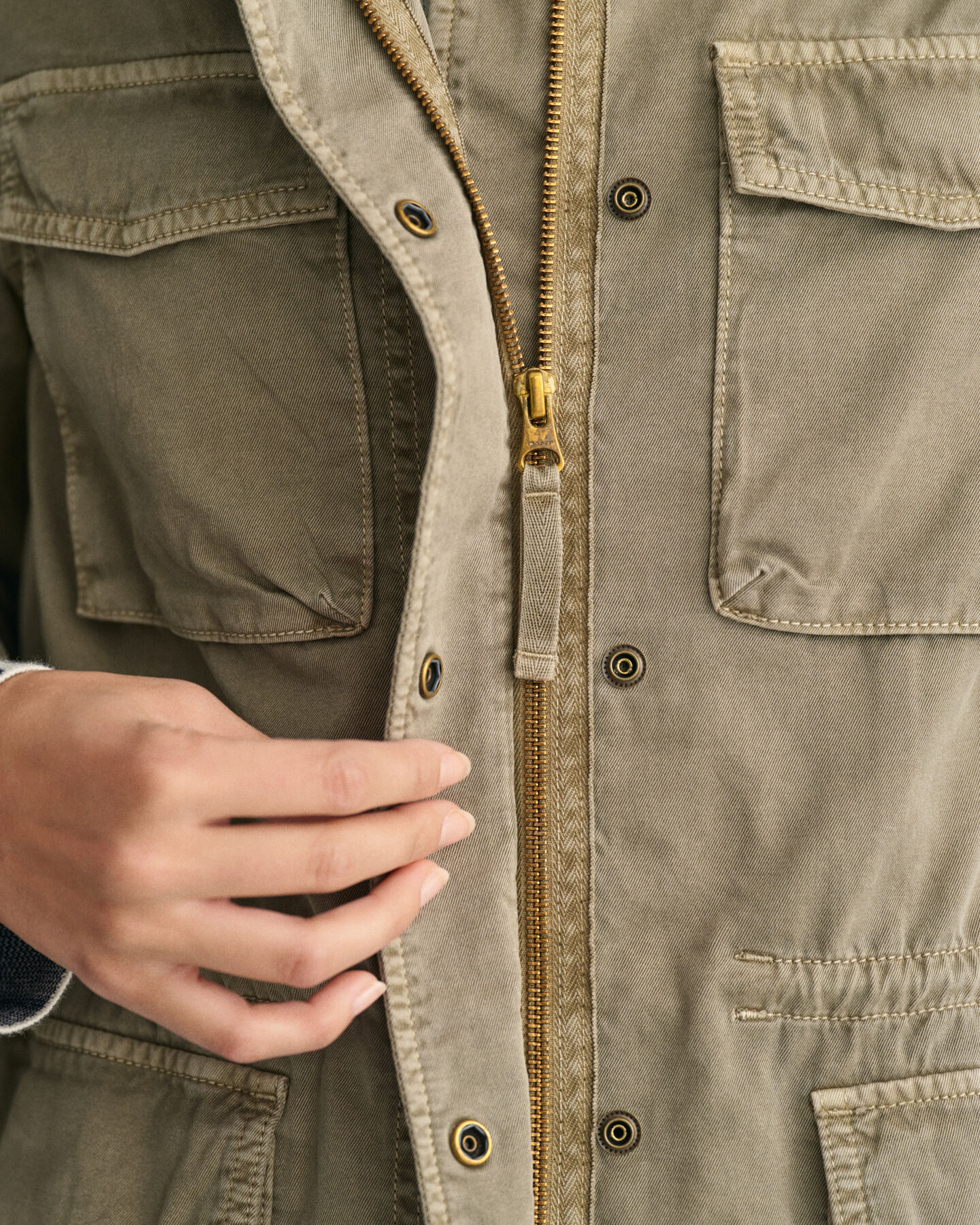 Giacca Field tinta in capo