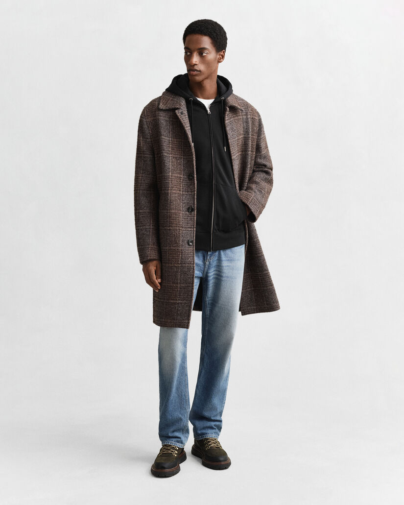 Felpa con cappuccio Shield con zip