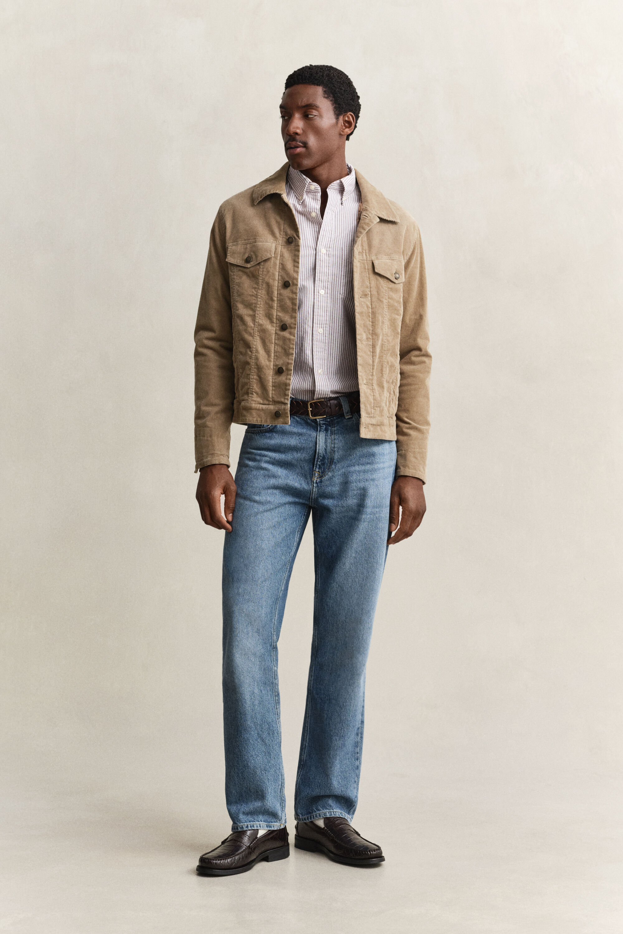 Camicia Oxford a righe Classic regular