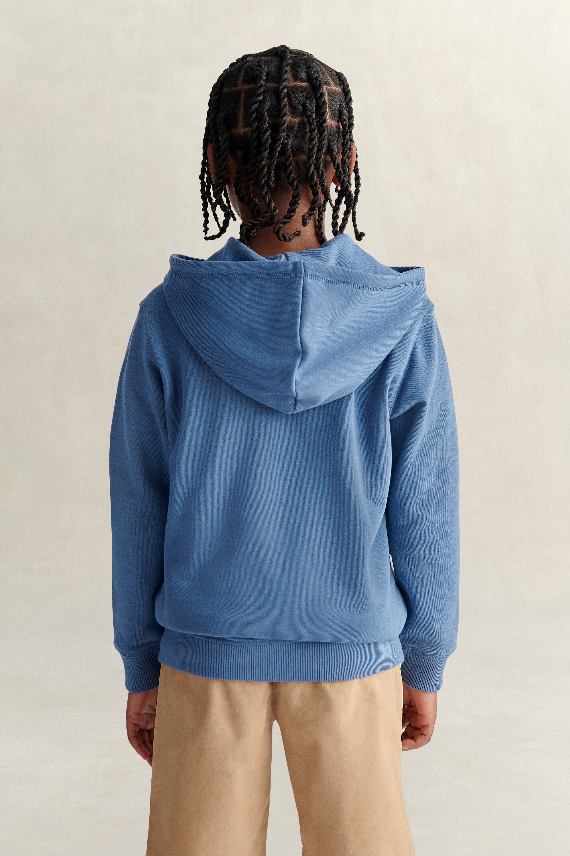 Felpa con cappuccio e zip Shield Teens