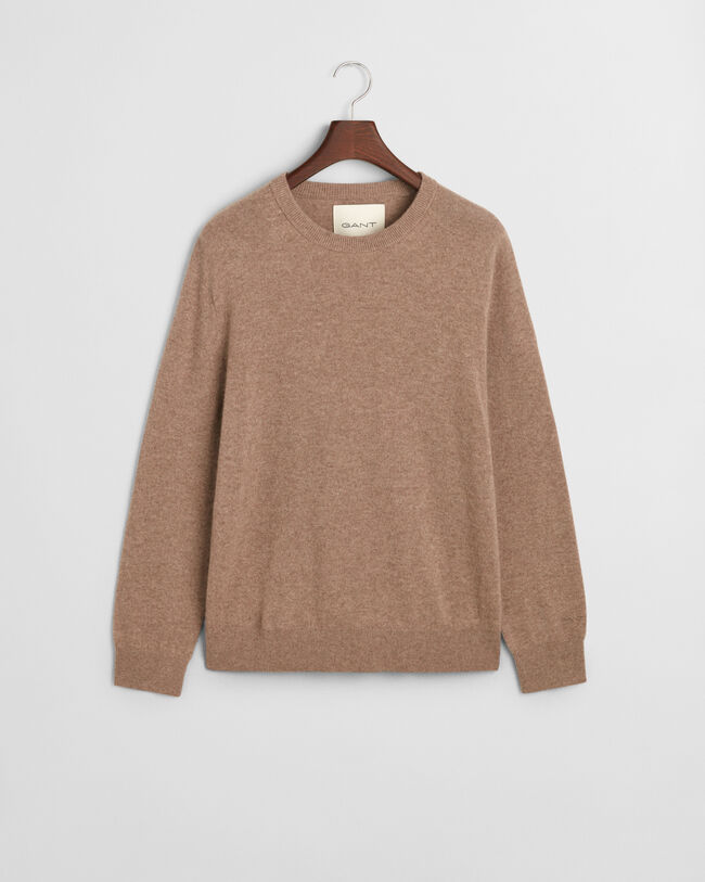 Maglia girocollo in cashmere
