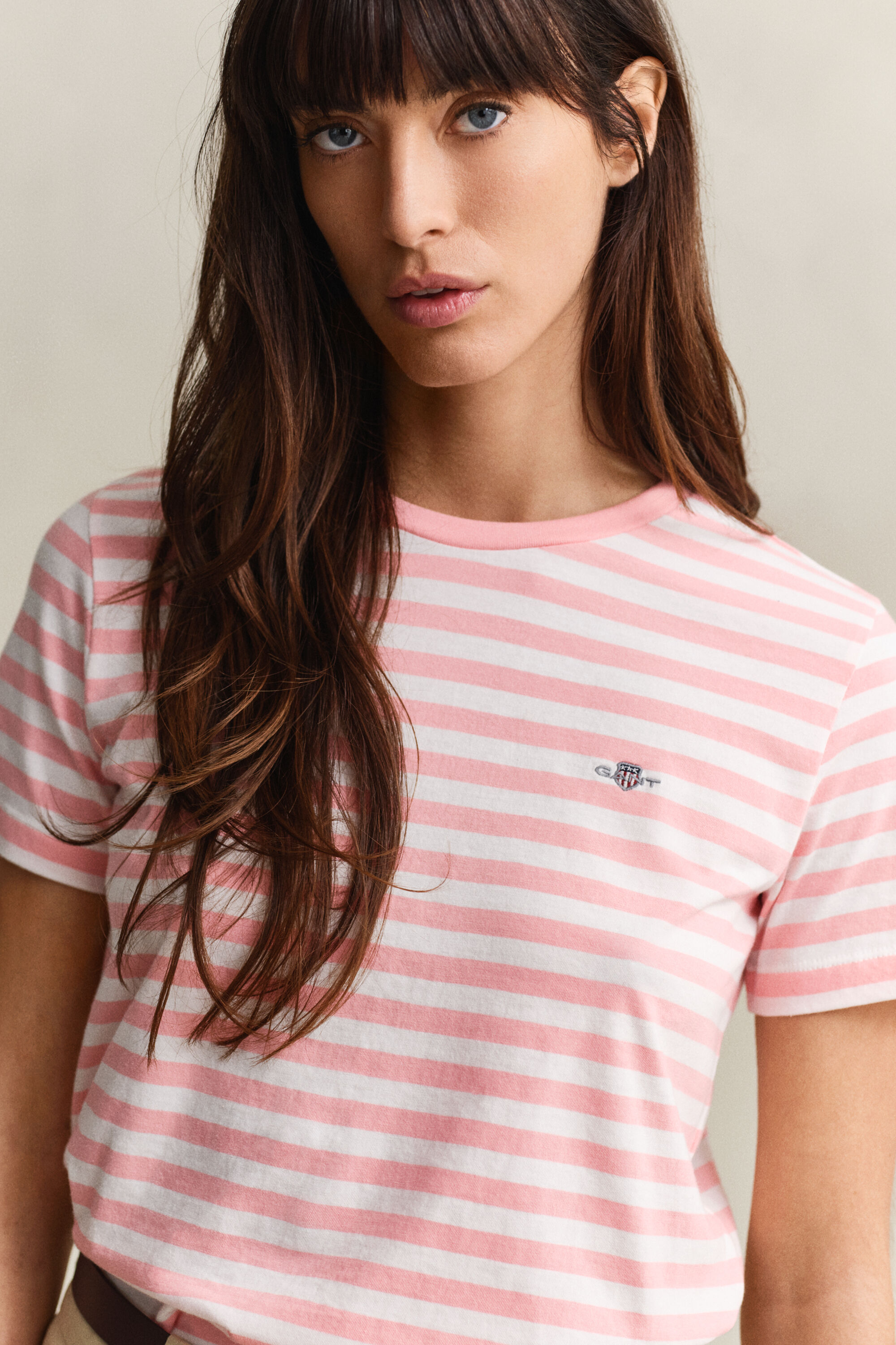 T-shirt Shield a righe