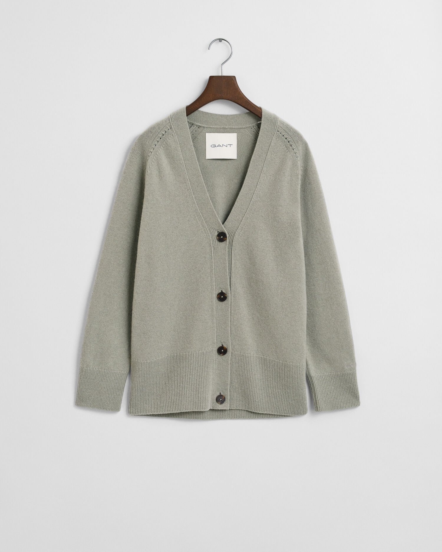 Cardigan in lana misto cashmere