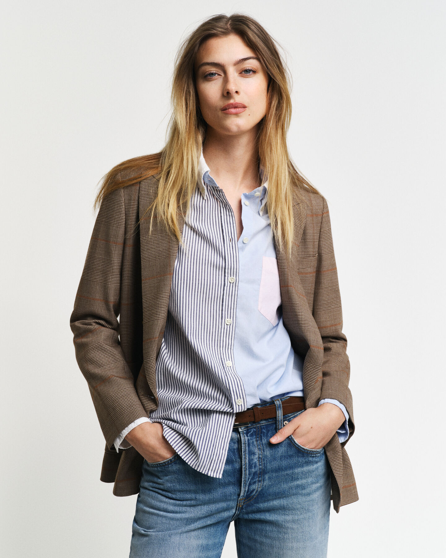 Camicia Patchwork relaxed fit