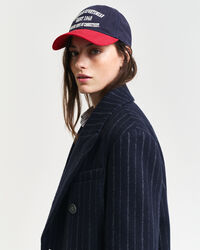 Cappellino in twill di cotone spazzolato