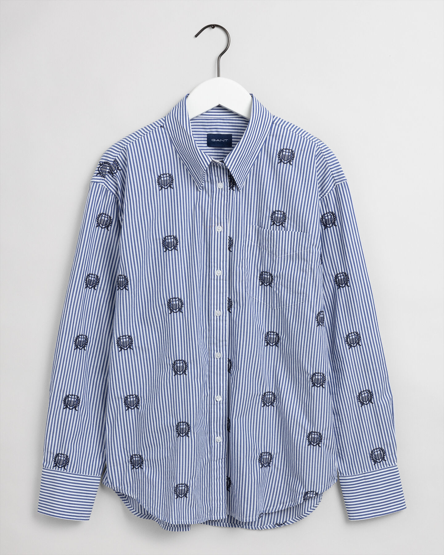 Camicia Crest a righe relaxed fit