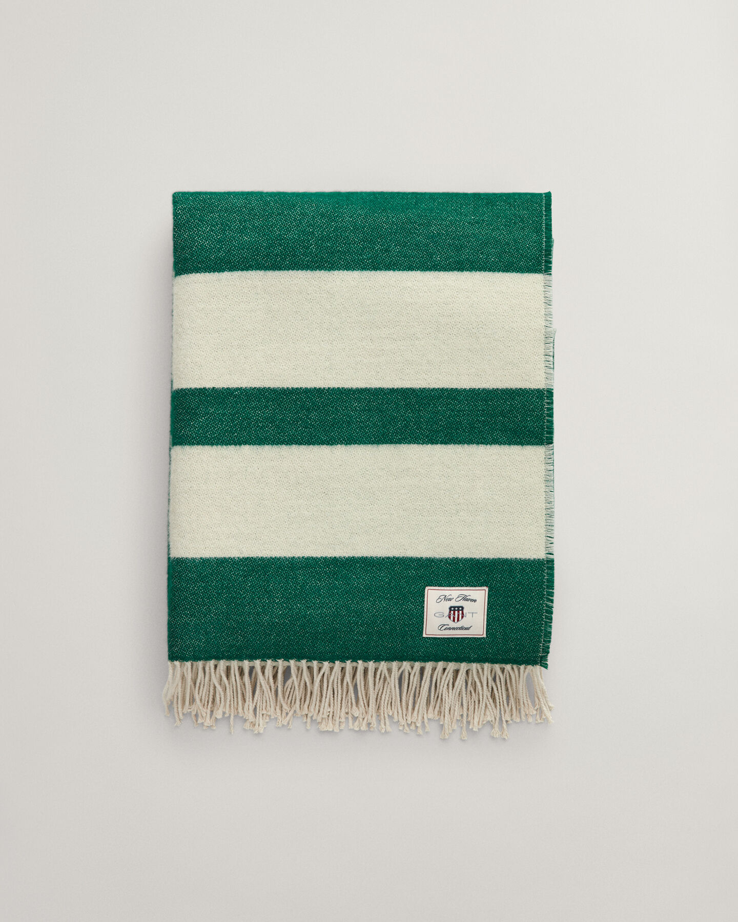 Coperta di lana a righe