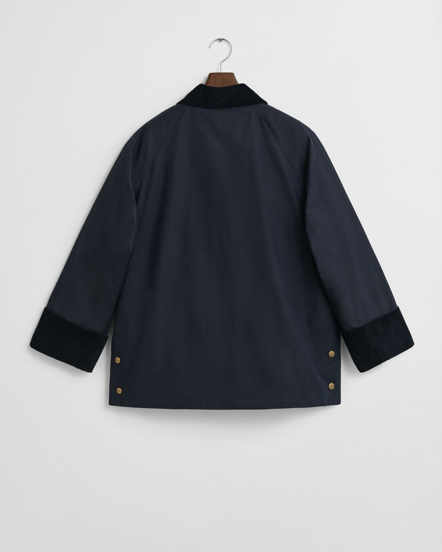 Giacca Double Decker in cotone cerata