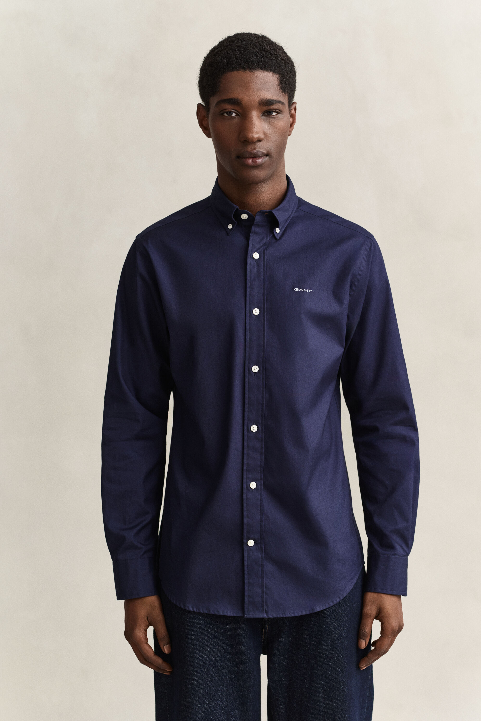 Camicia Oxford pinpoint regular fit