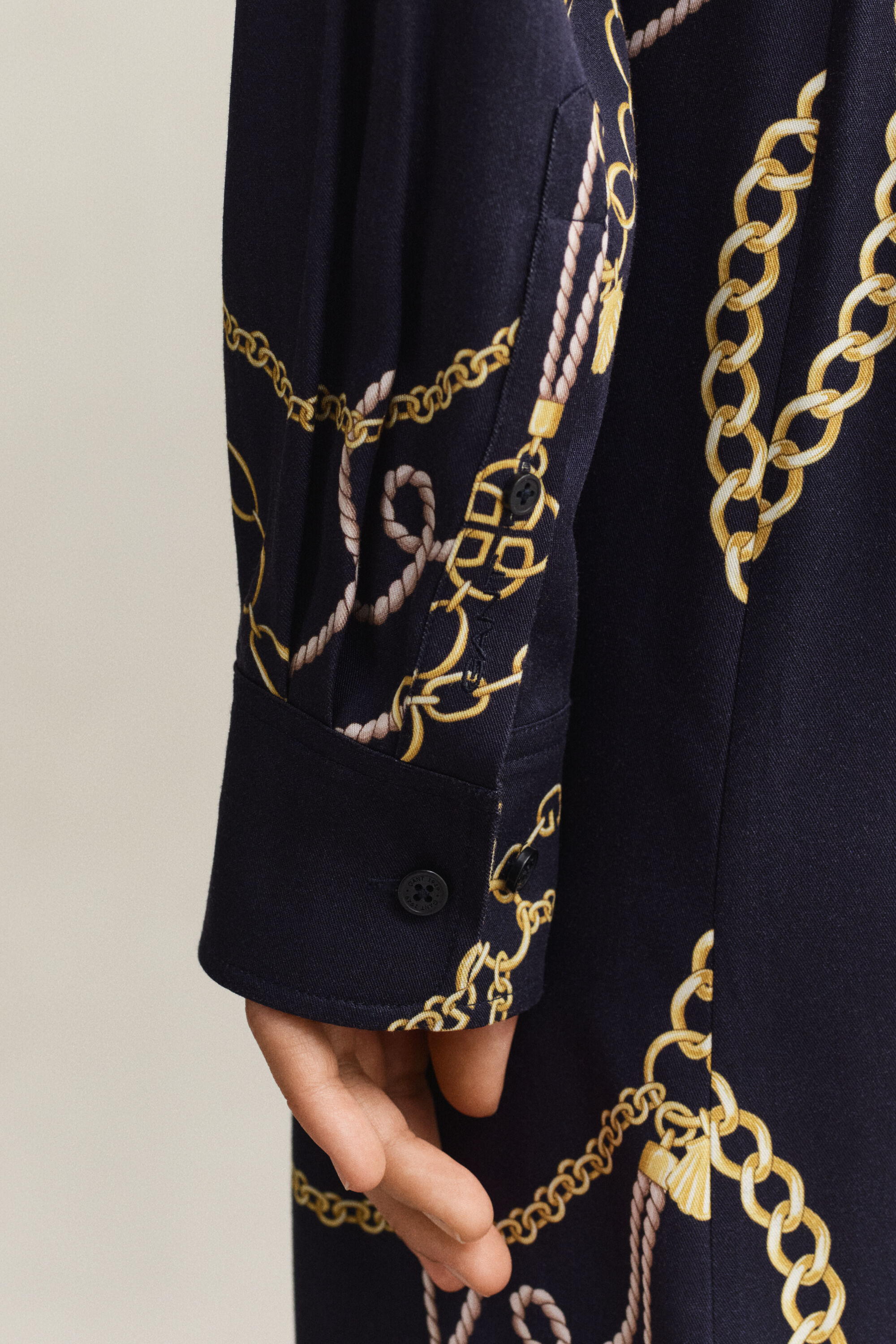 Abito chemisier con stampa