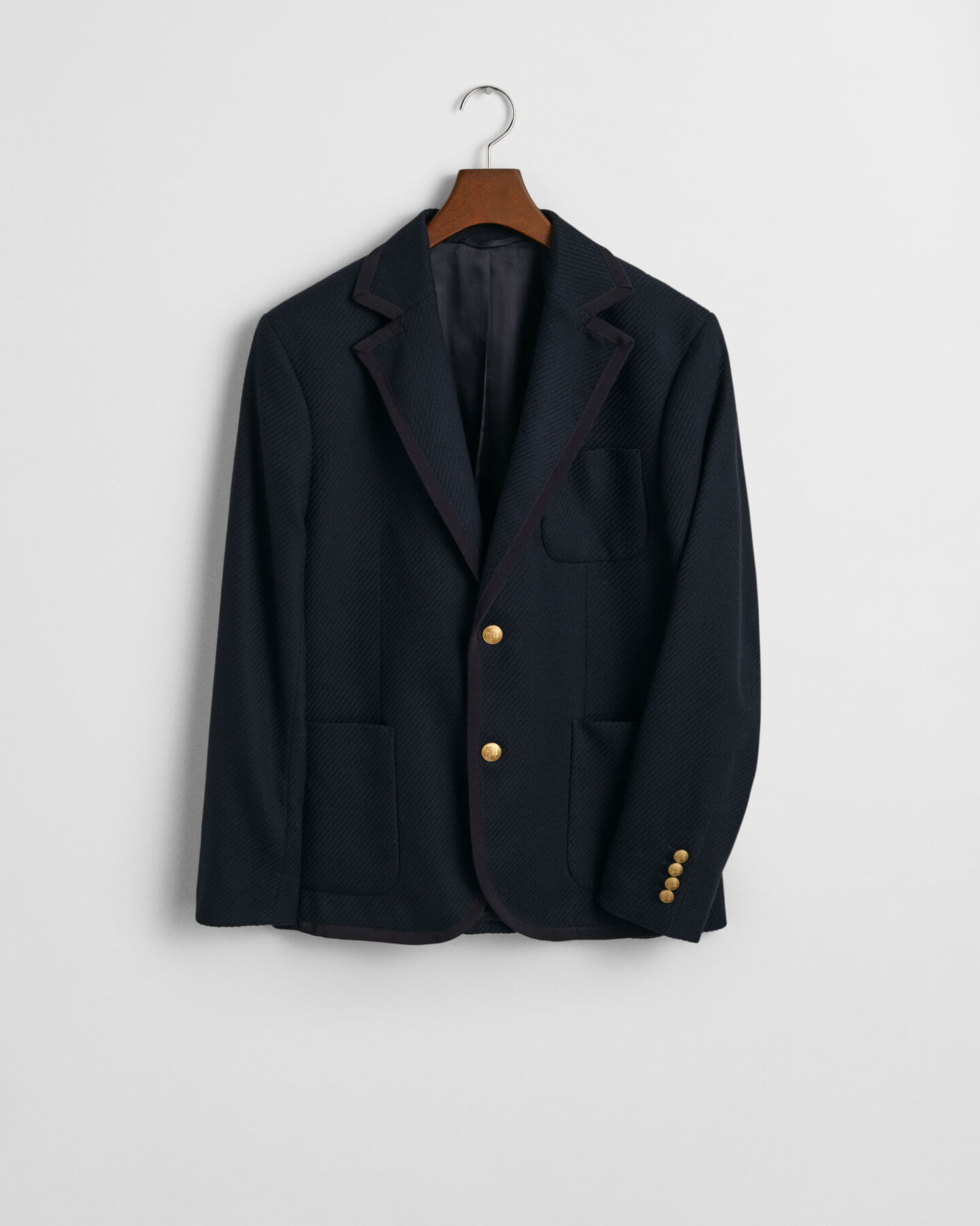 Blazer Club misto lana e cotone slim fit