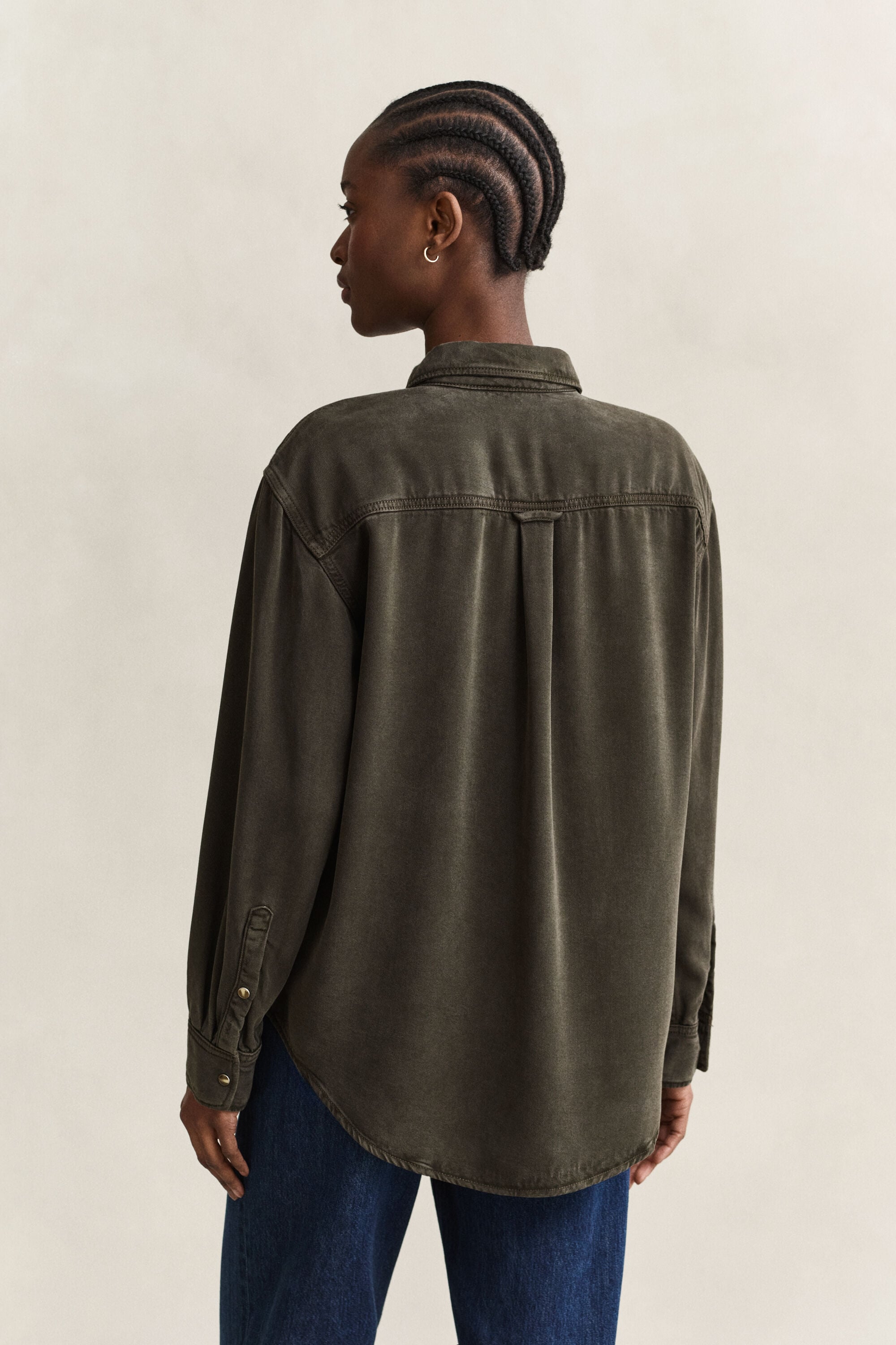 Camicia Ranger in twill di jeans