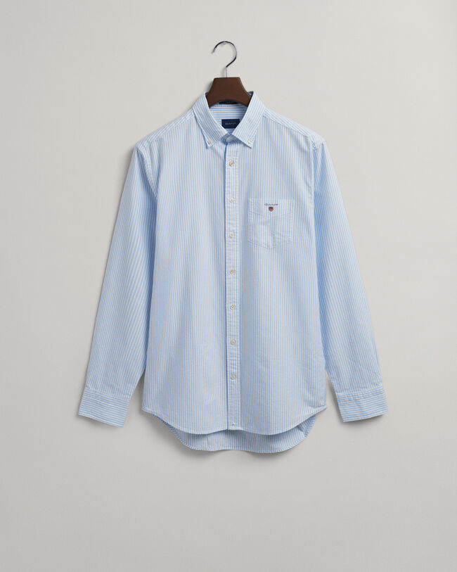 Camicia Oxford a righe Banker regular fit