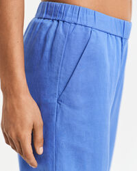 Pantaloni Pull-on in misto lino relaxed fit