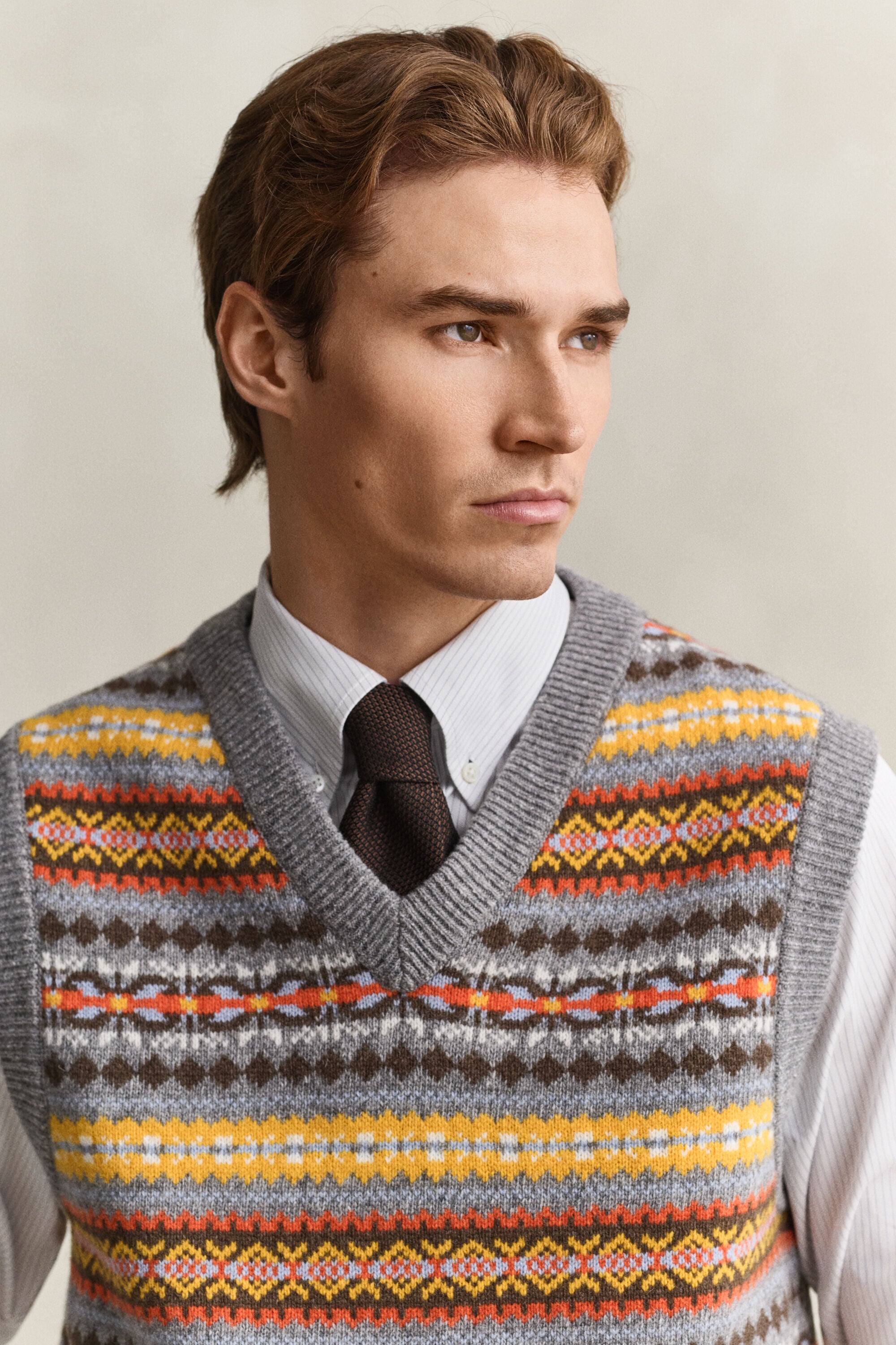 Gilet Fair Isle