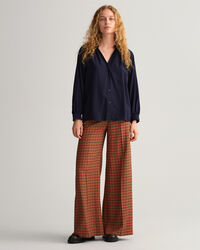 Camicetta con colletto alla coreana