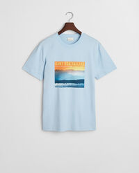 T-shirt con stampa Sailing GANT USA
