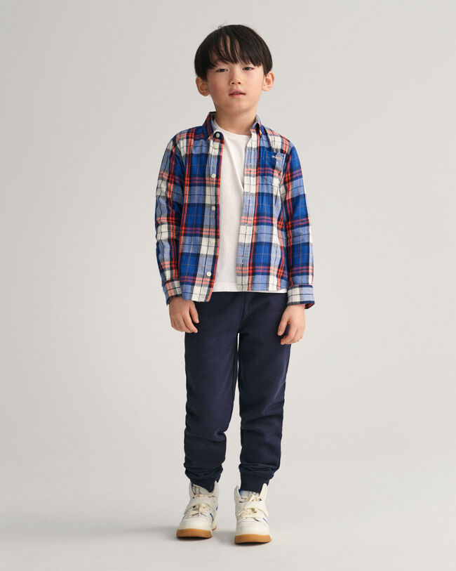 Camicia in flanella a quadri regular fit Kids