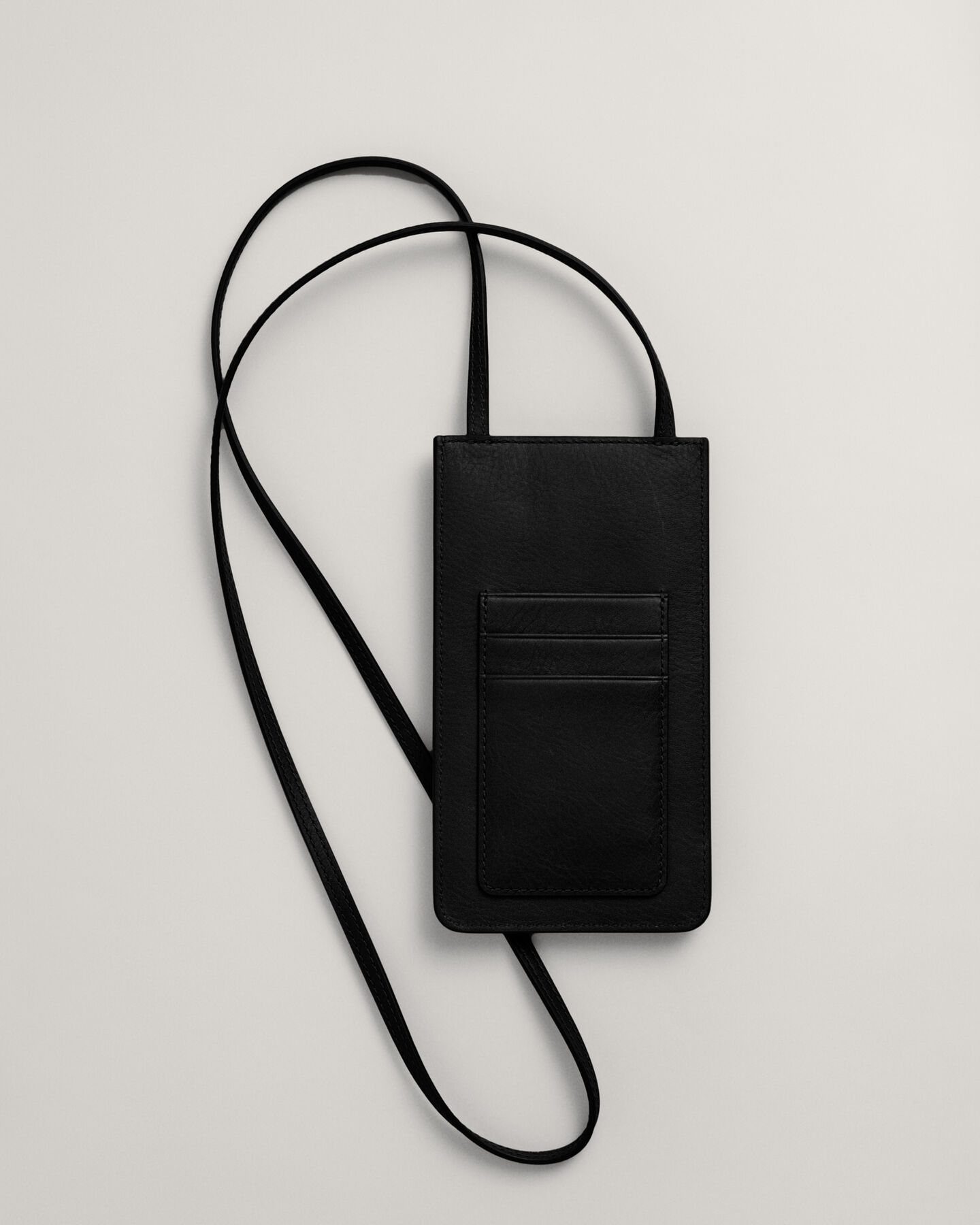 Pochette da collo in pelle