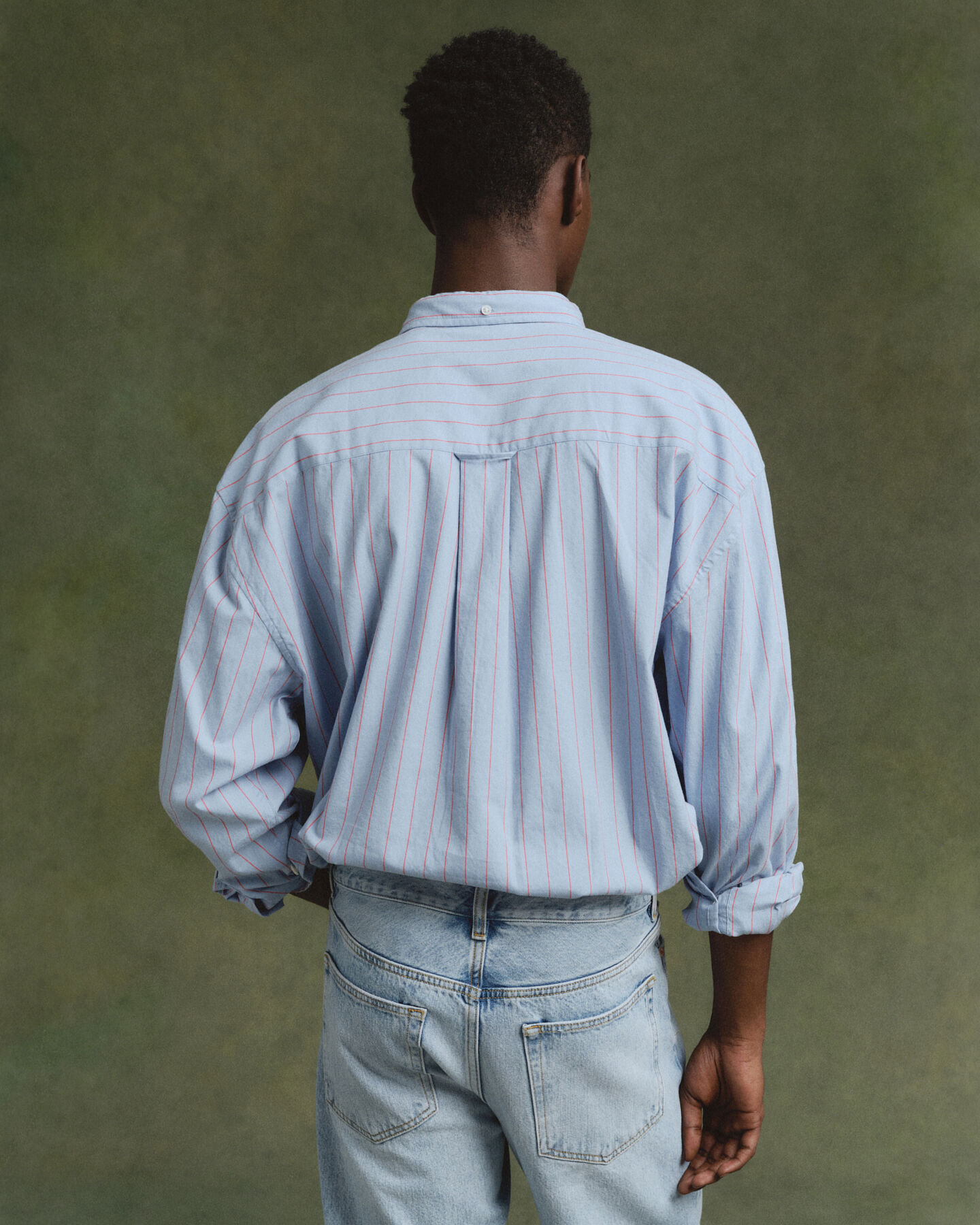 Camicia Oxford a righe Dreamy oversize