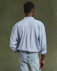 Camicia Oxford a righe Dreamy oversize