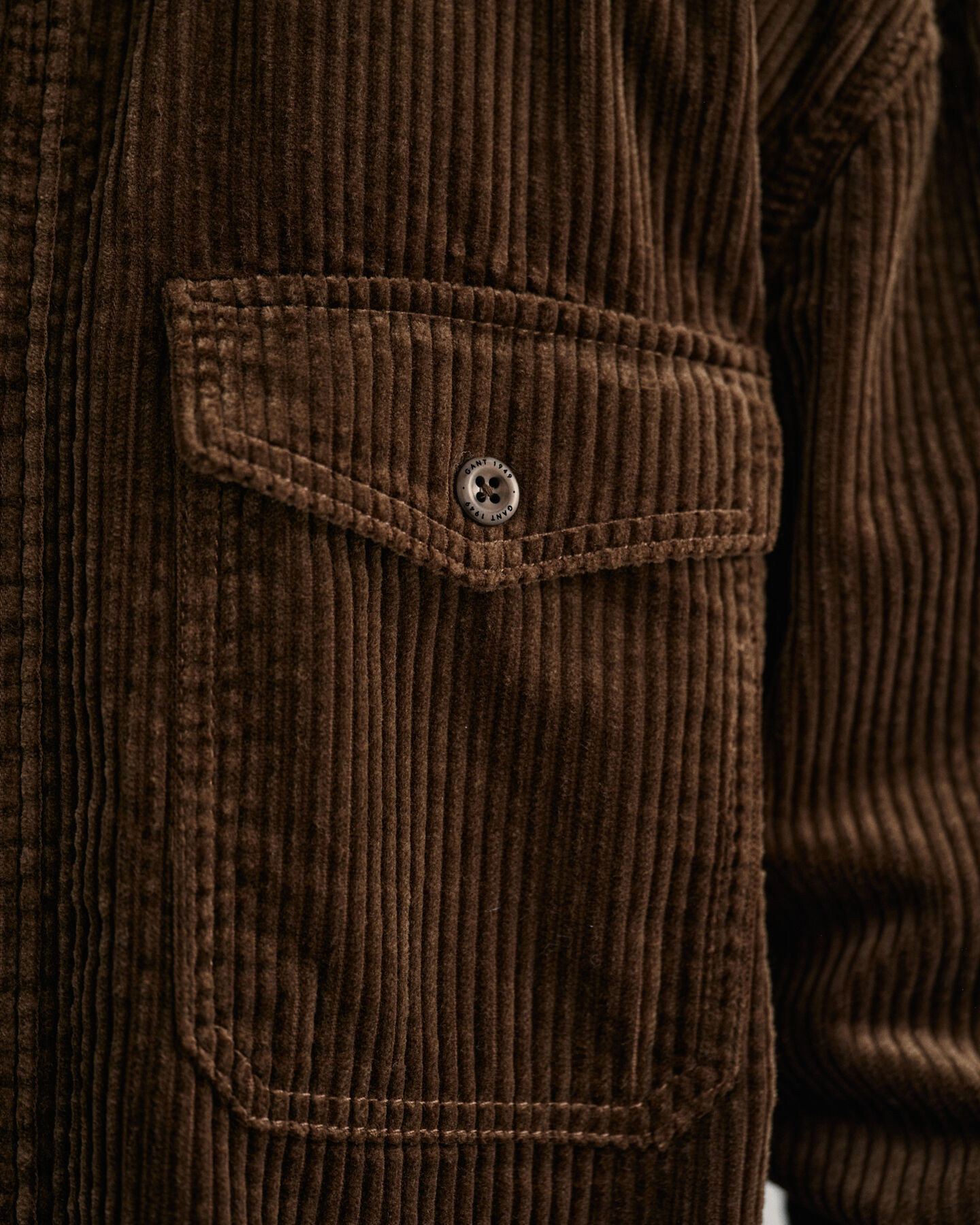 Camicia giacca in velluto a coste