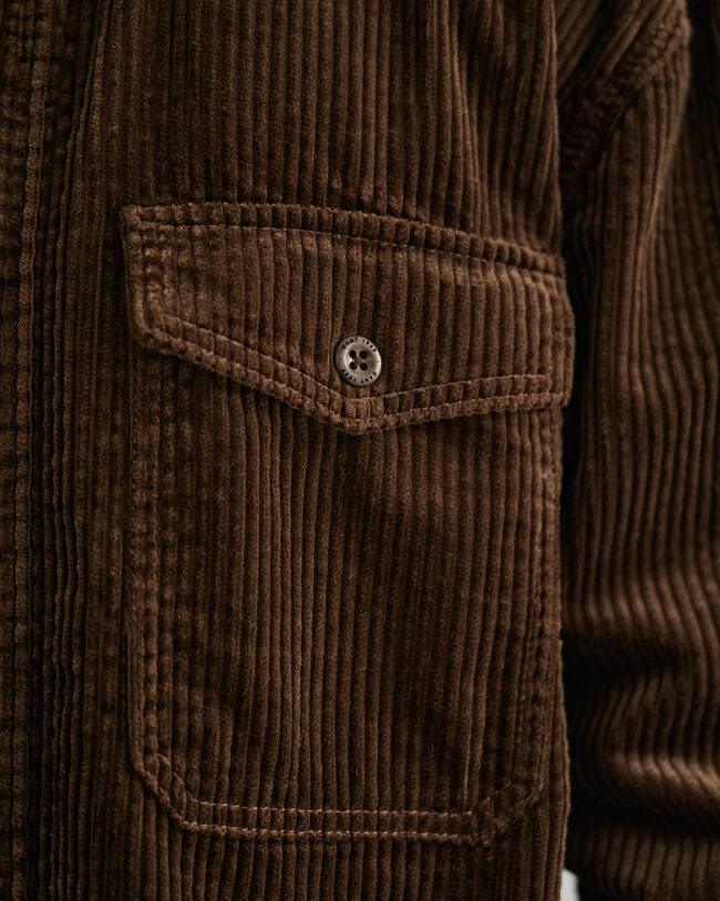 Camicia giacca in velluto a coste