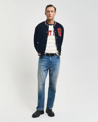 GANT Varsity Jacket in misto lana