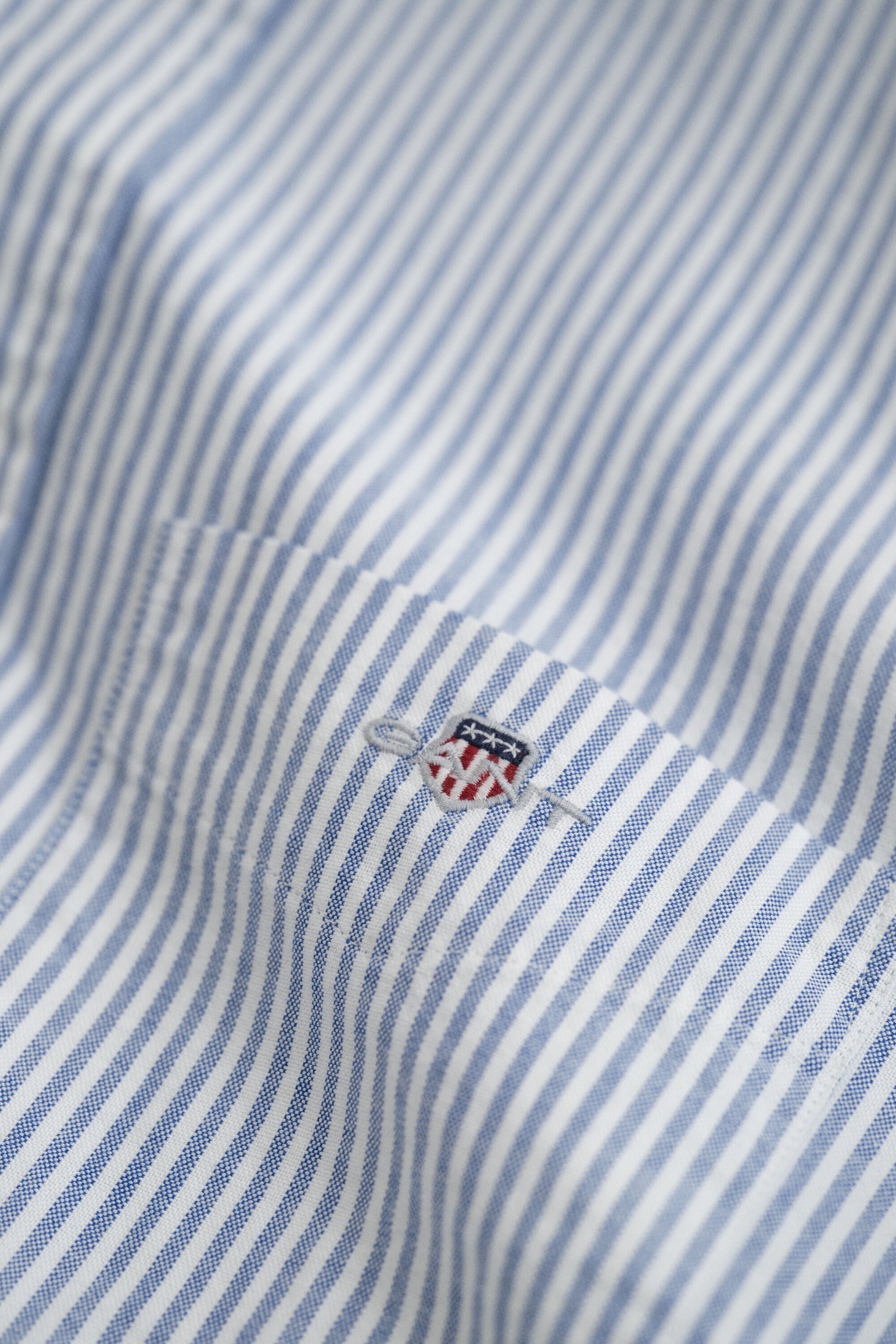 Camicia Oxford classica a righe Banker