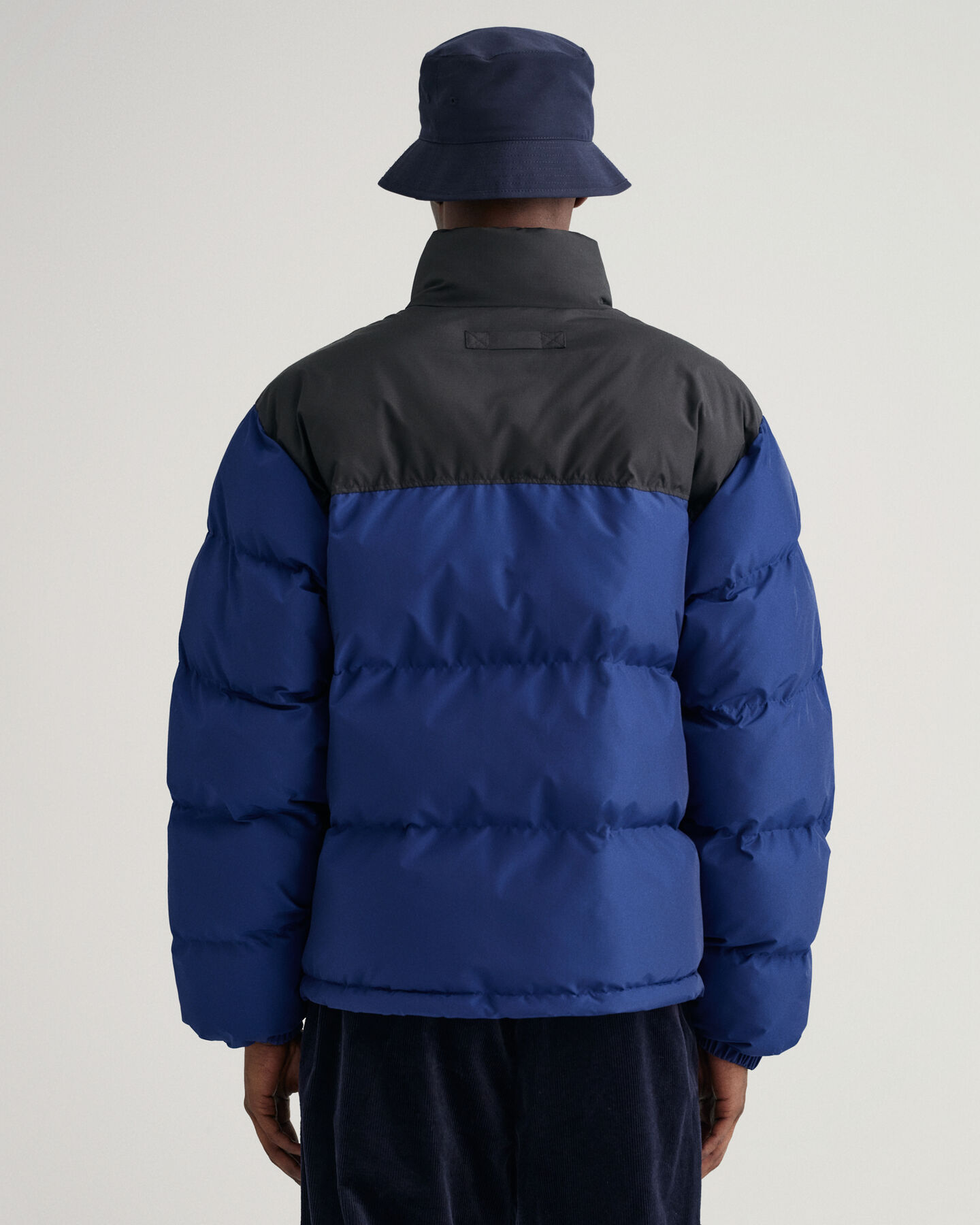 Giacca imbottita a blocchi di colore