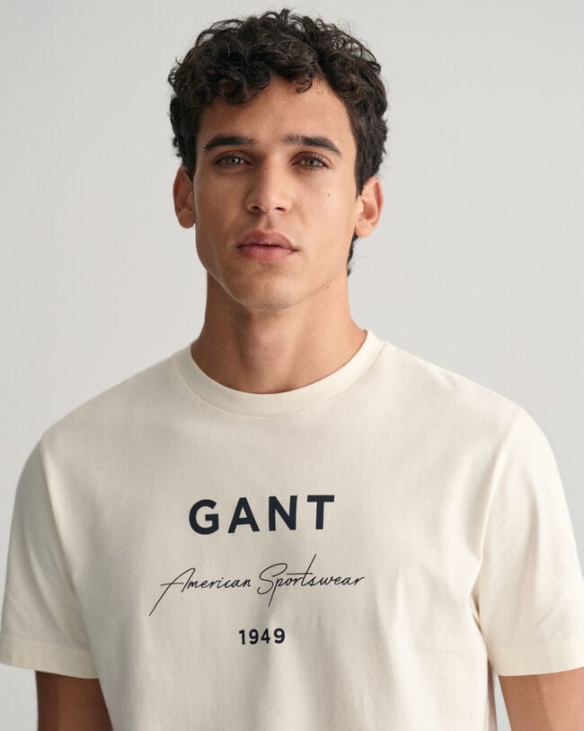 T-shirt stampata con grafica GANT