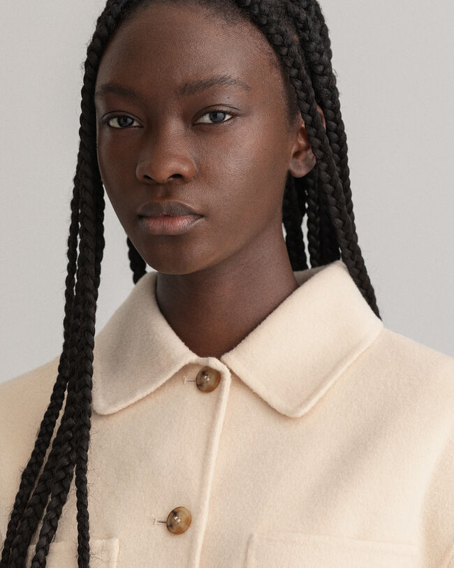 Giacca-camicia cucita a mano