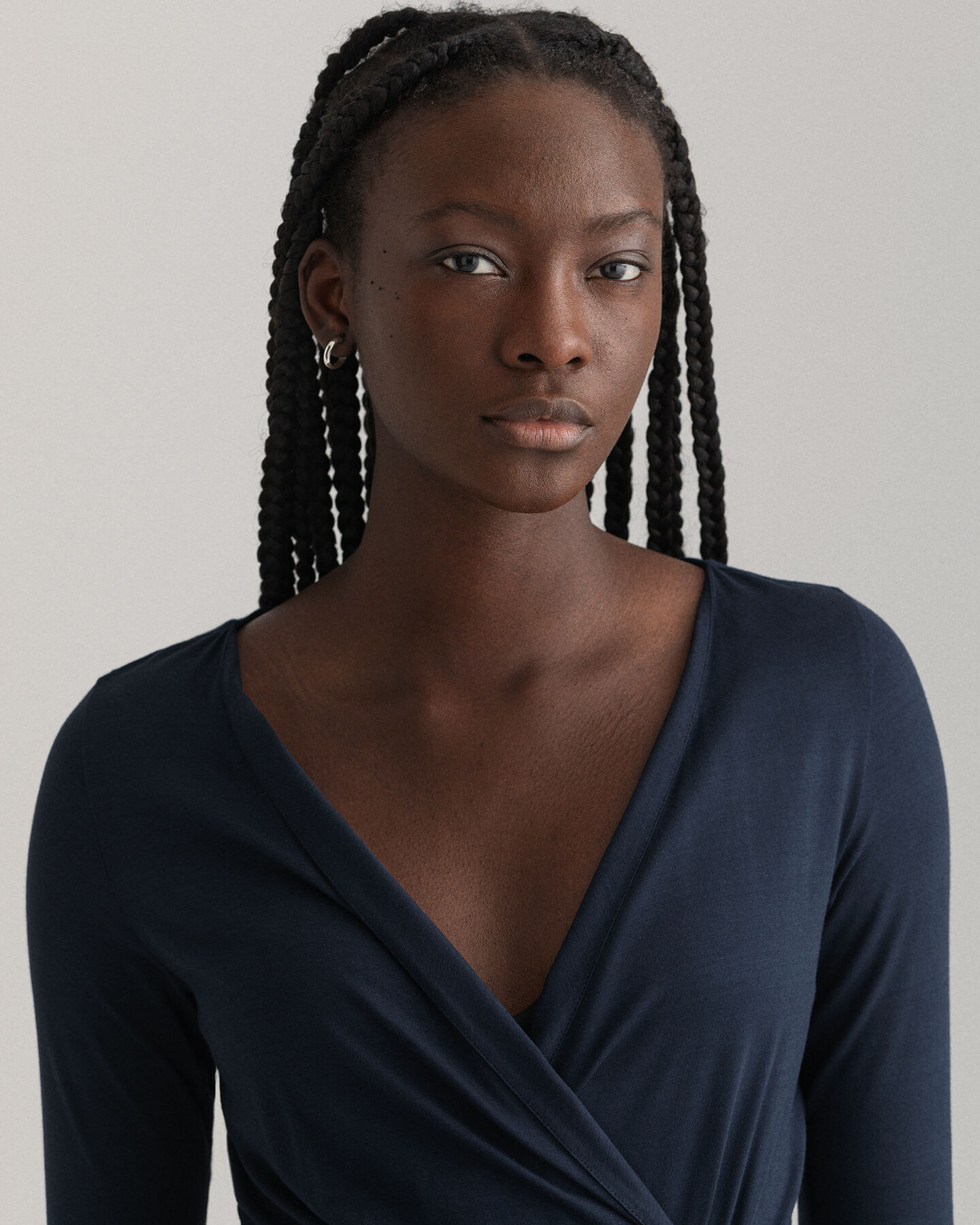 Abito in jersey a portafoglio